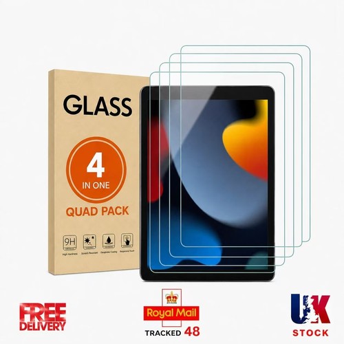 Pack ipad screen - 4-pack, 10.2"